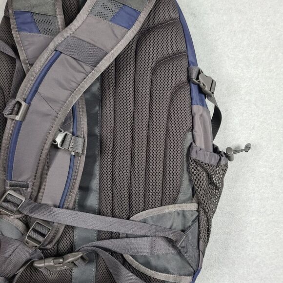 The North Face Vavapai Mountaineering Backpack Blue Padded Laptop Book Bag - Picture 11 of 16
